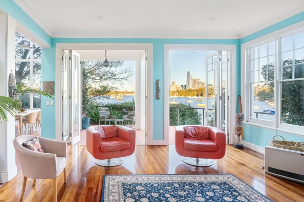 Jane Lu home Balmain living room