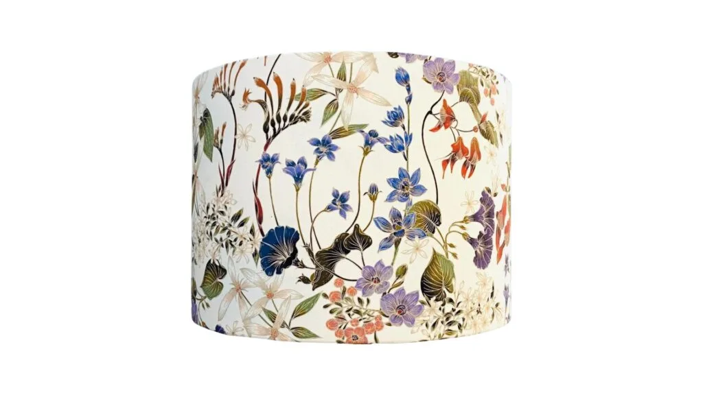 Temple and Webster Hello Boho Australian Wild Flowers Lamp Shade