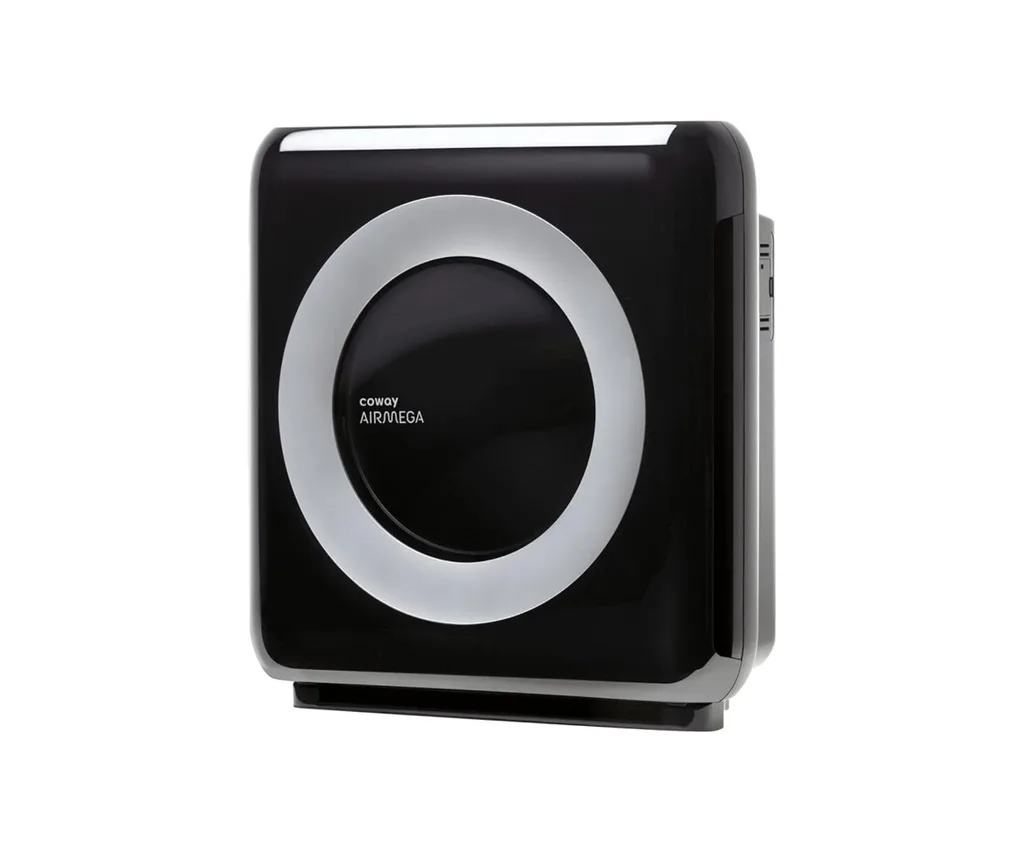 The Coway Airmega Mighty air purifier in black colourway.