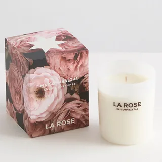 La Rose large scented candle, Maison Balzac