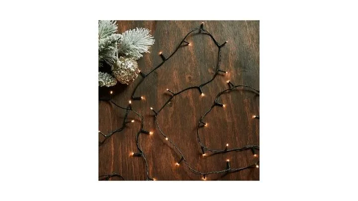 Warm white solar LED fairy lights