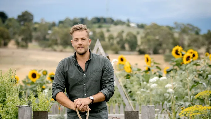Portrait of garden designer Ashley James.