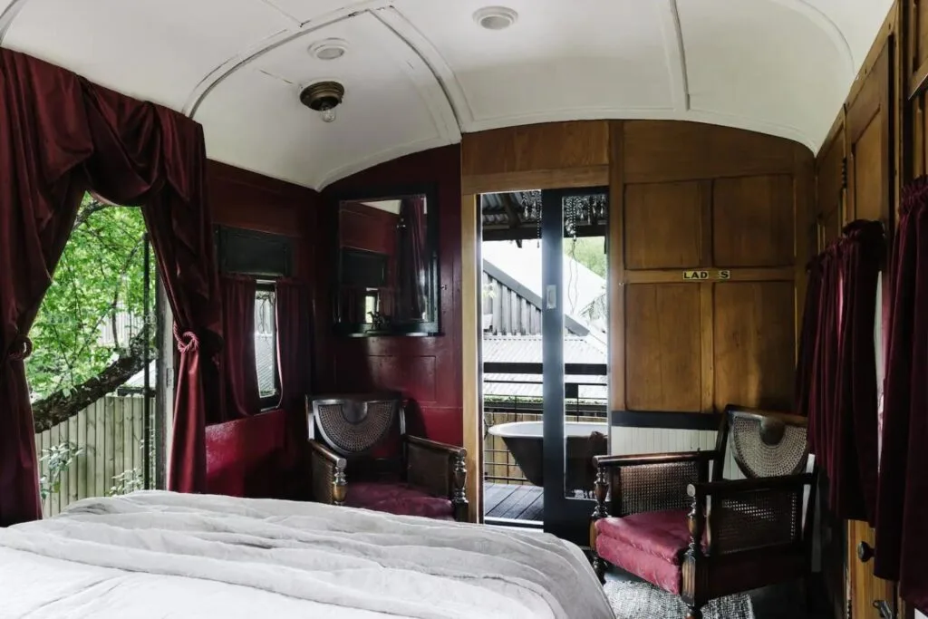 Most Unique Stay Airbnb Steam 1920s Carriage