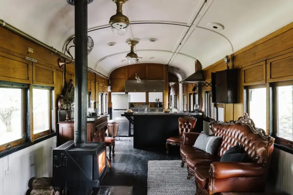 Most Unique Stay Airbnb Steam 1920s Carriage