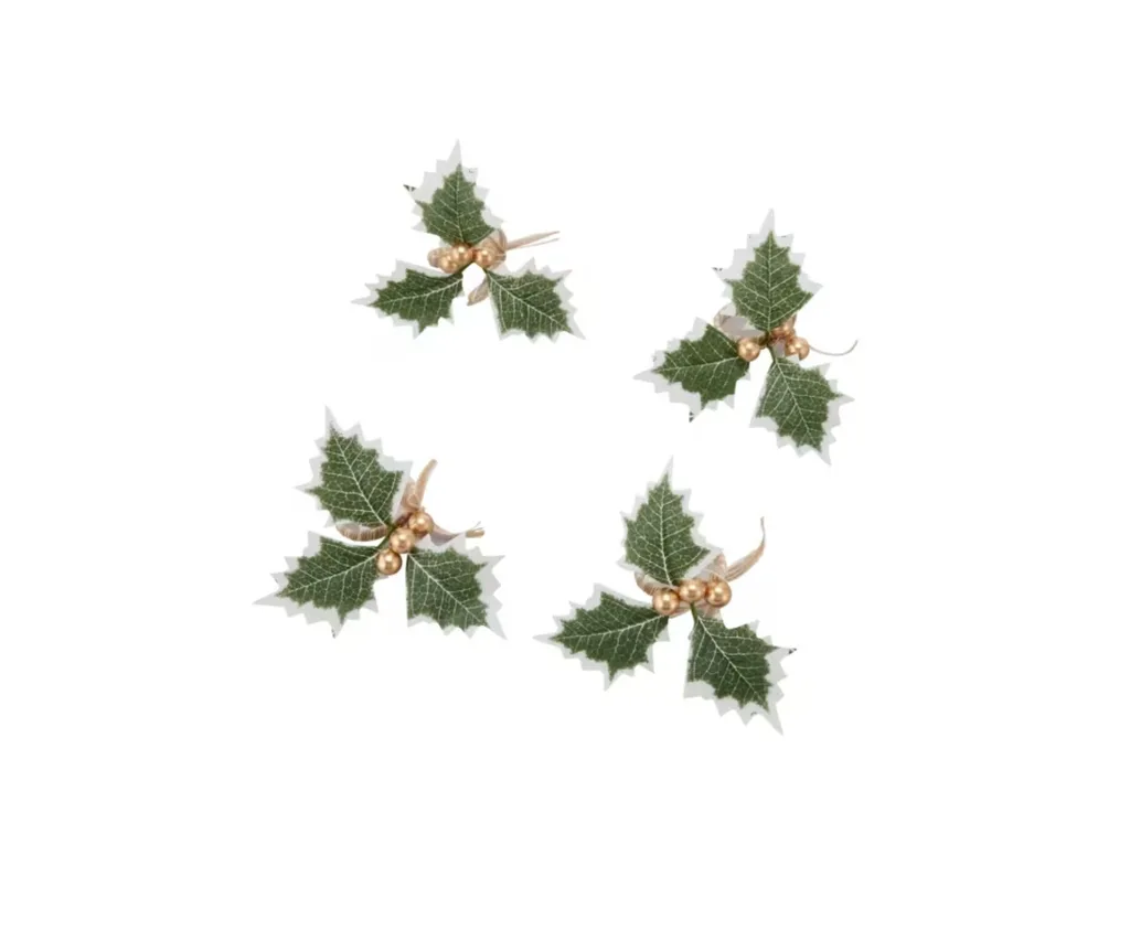 Christmas napkin rings.