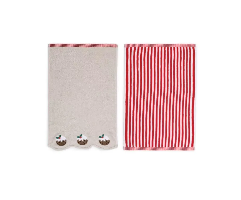 Pudding hand towels.
