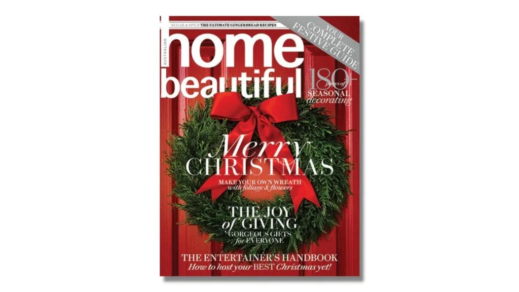 Home Beuatiful magazine December 2023