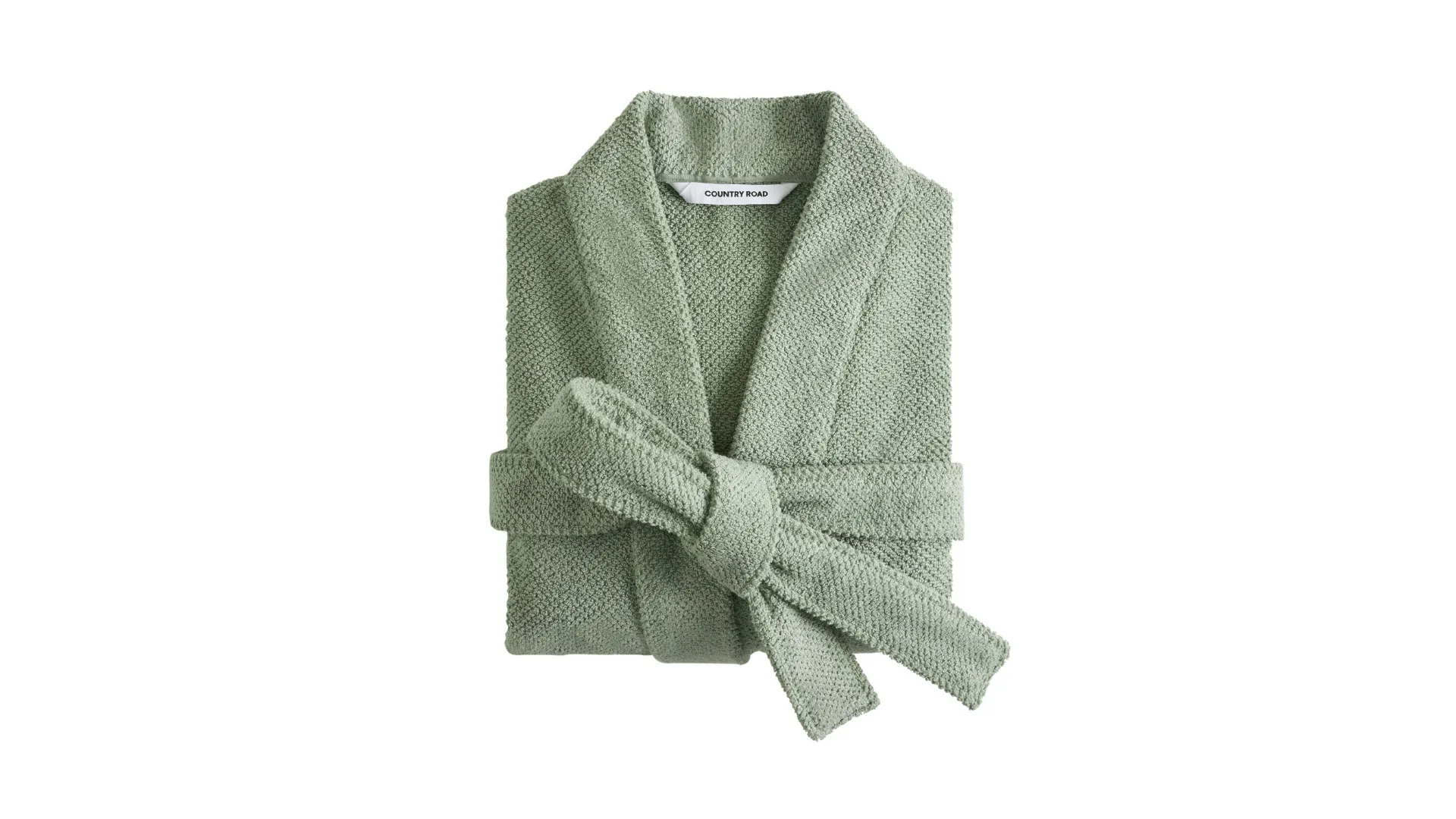 A green robe