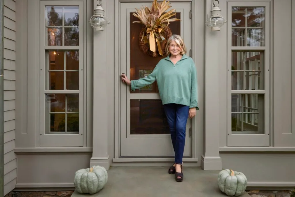 Martha Stewart Thanksgiving farm stay door