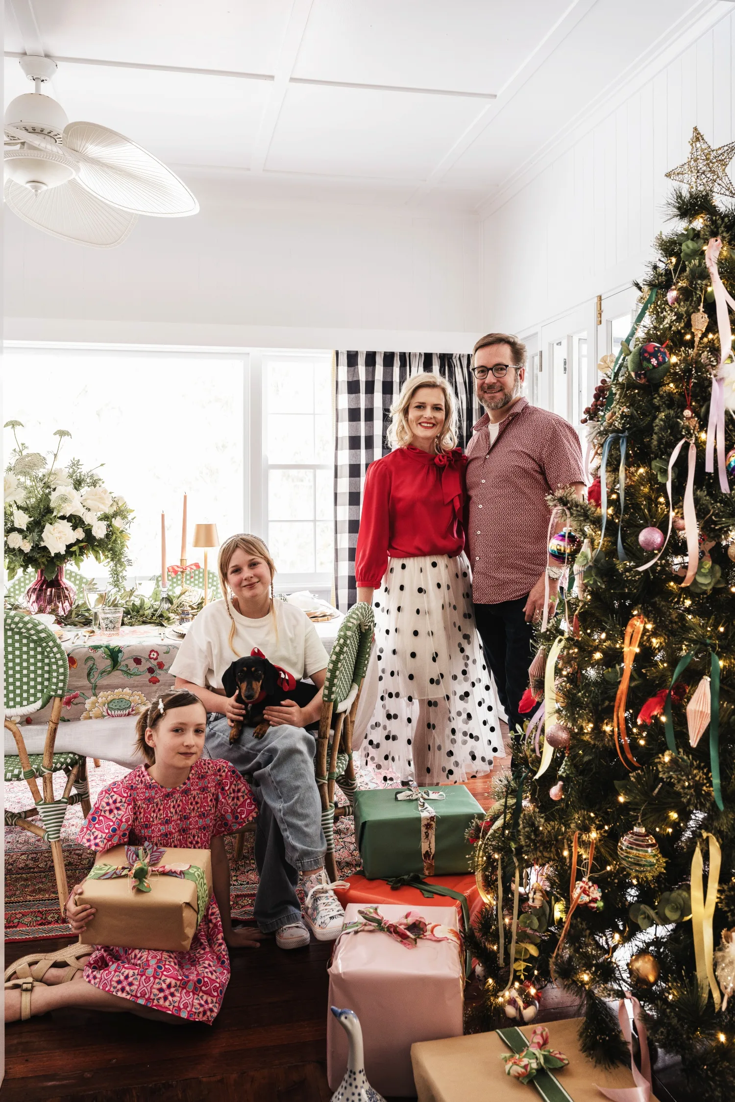Melanie Parker Christmas decorations 