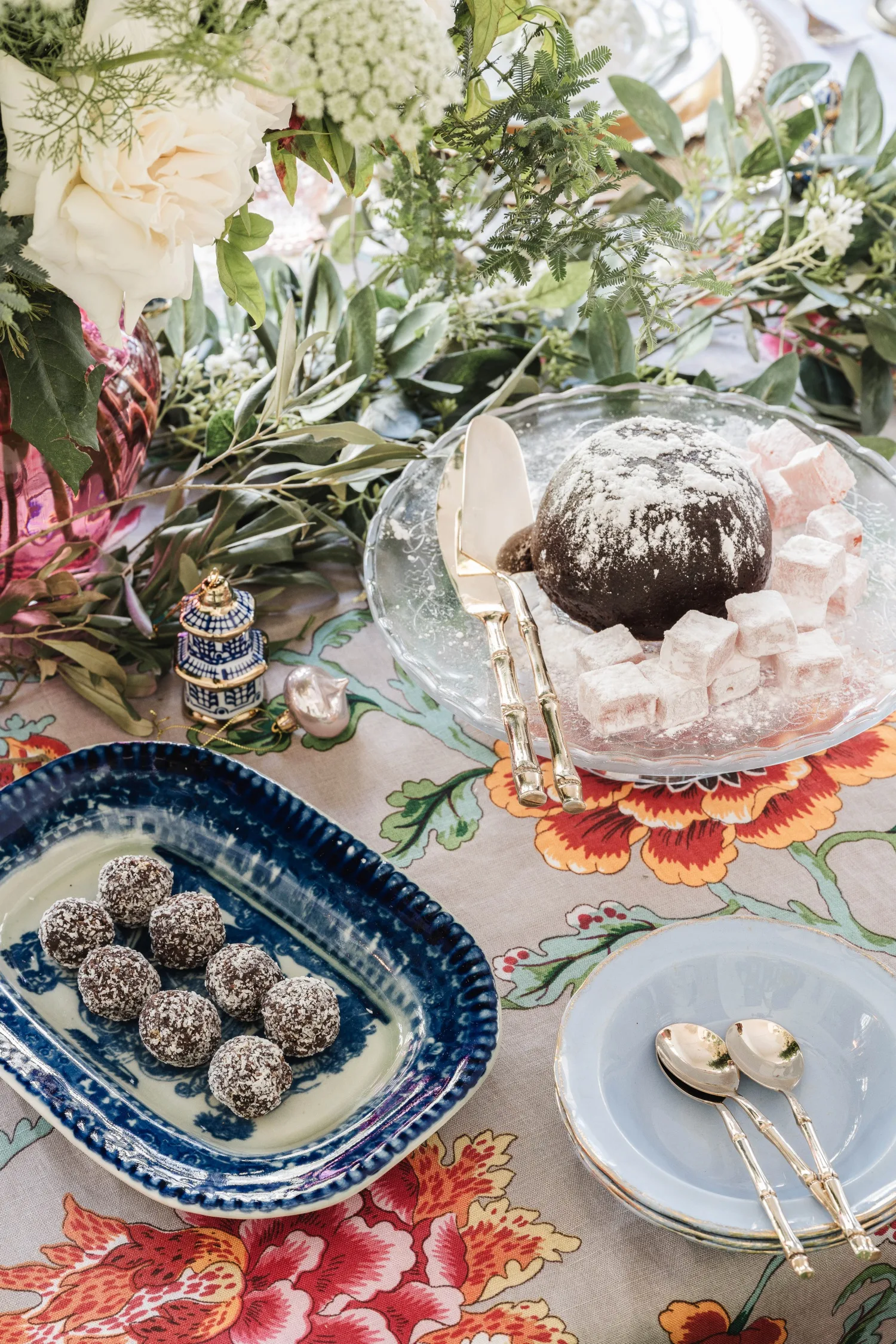 Melanie Parker Christmas table