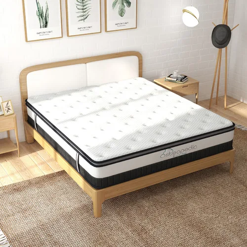 Medium Osteopedic Euro top pocket spring mattress