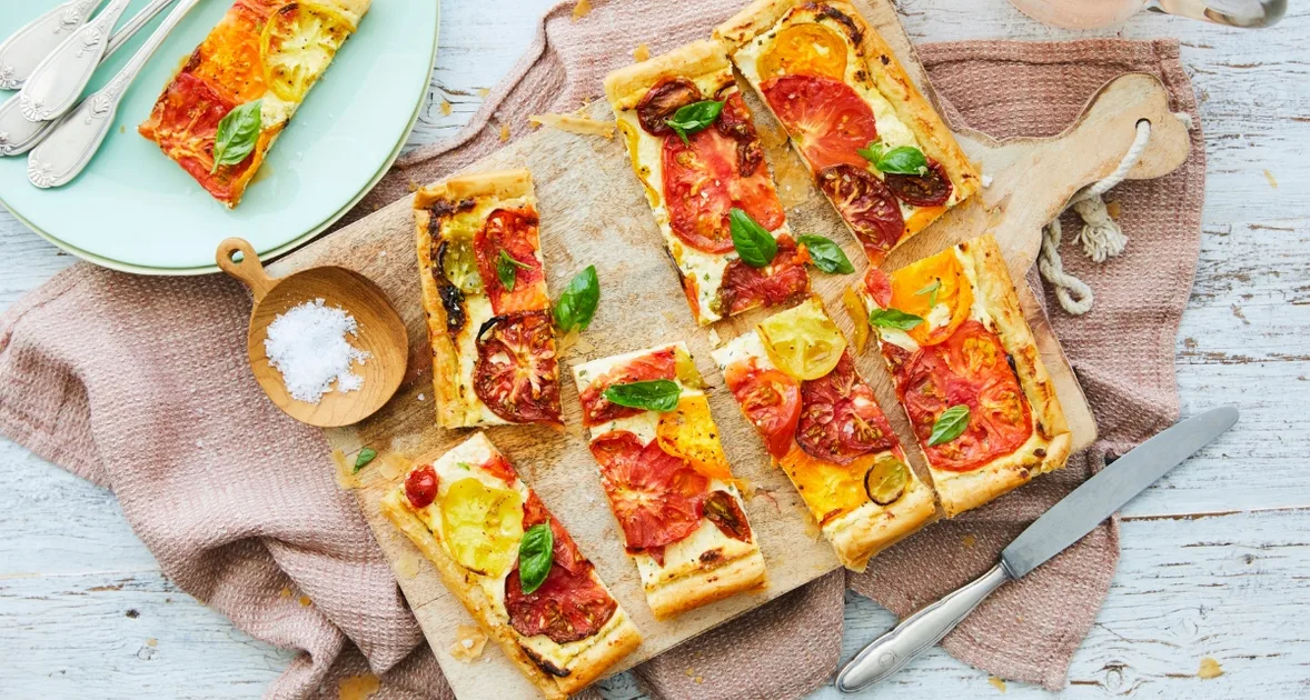 Heirloom Tomato Tart Recipe | Home Beautiful