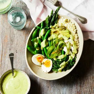 Green goddess breakfast bowl