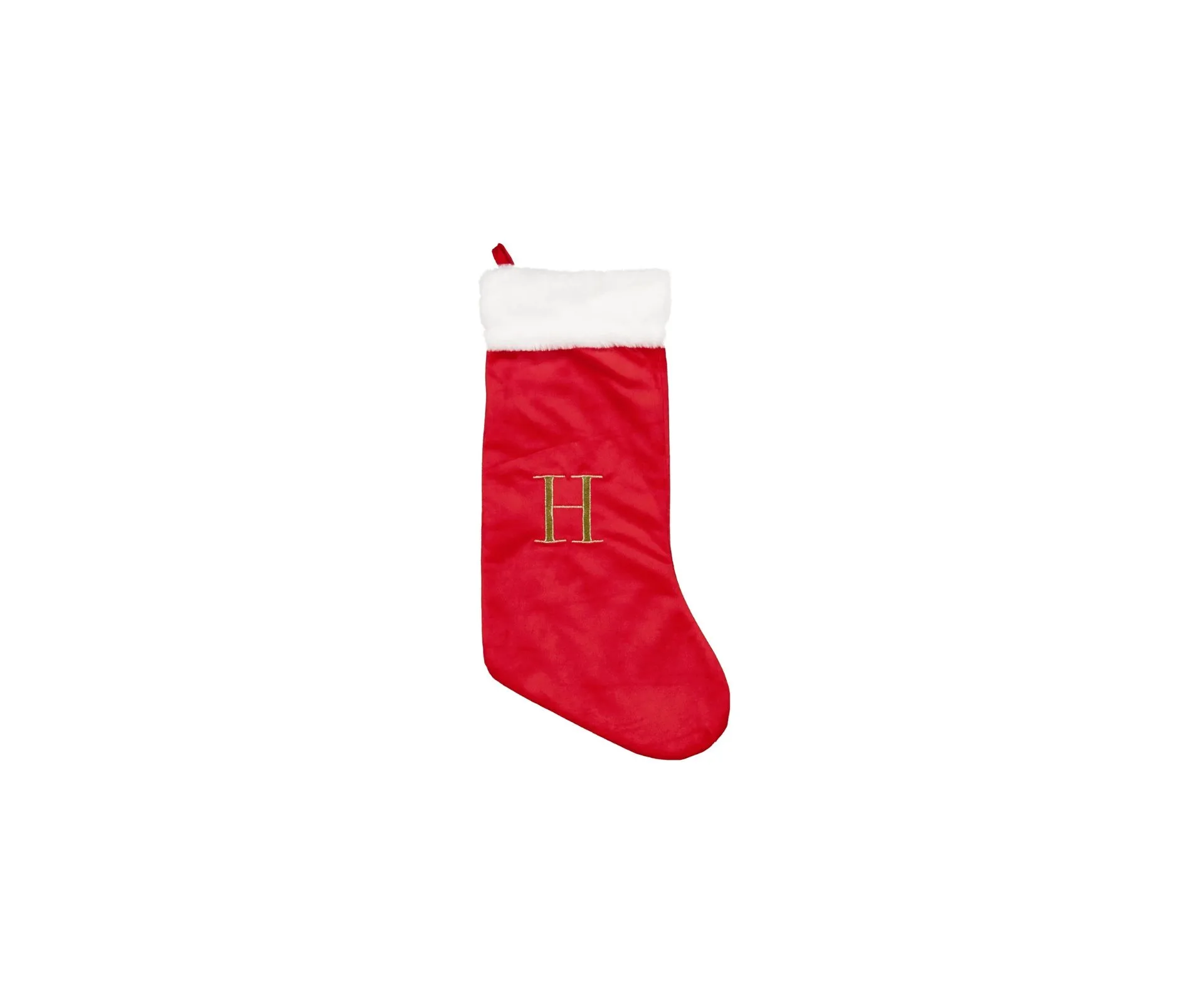 Christmas stocking. 
