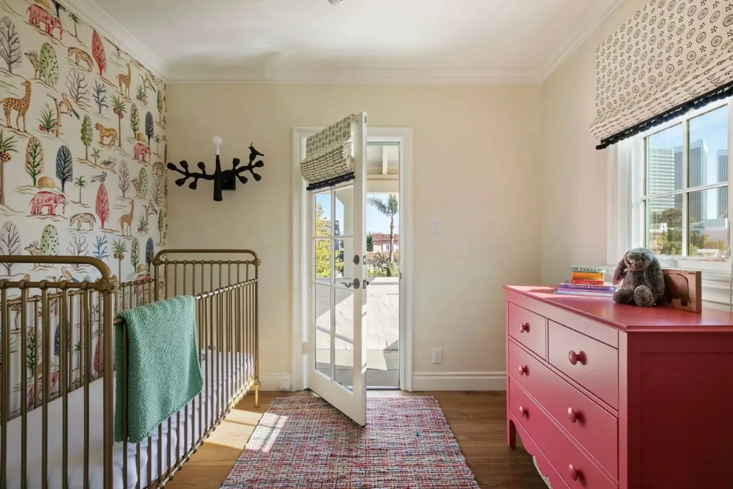 Emma Stone LA home nursery