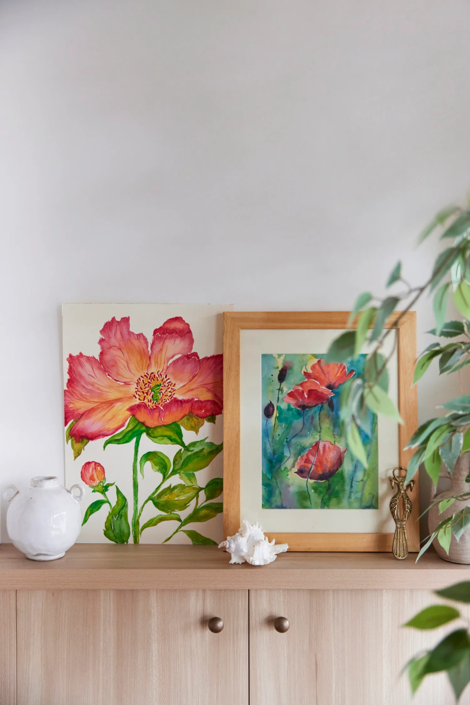 Holly Firth Block and Print artworks