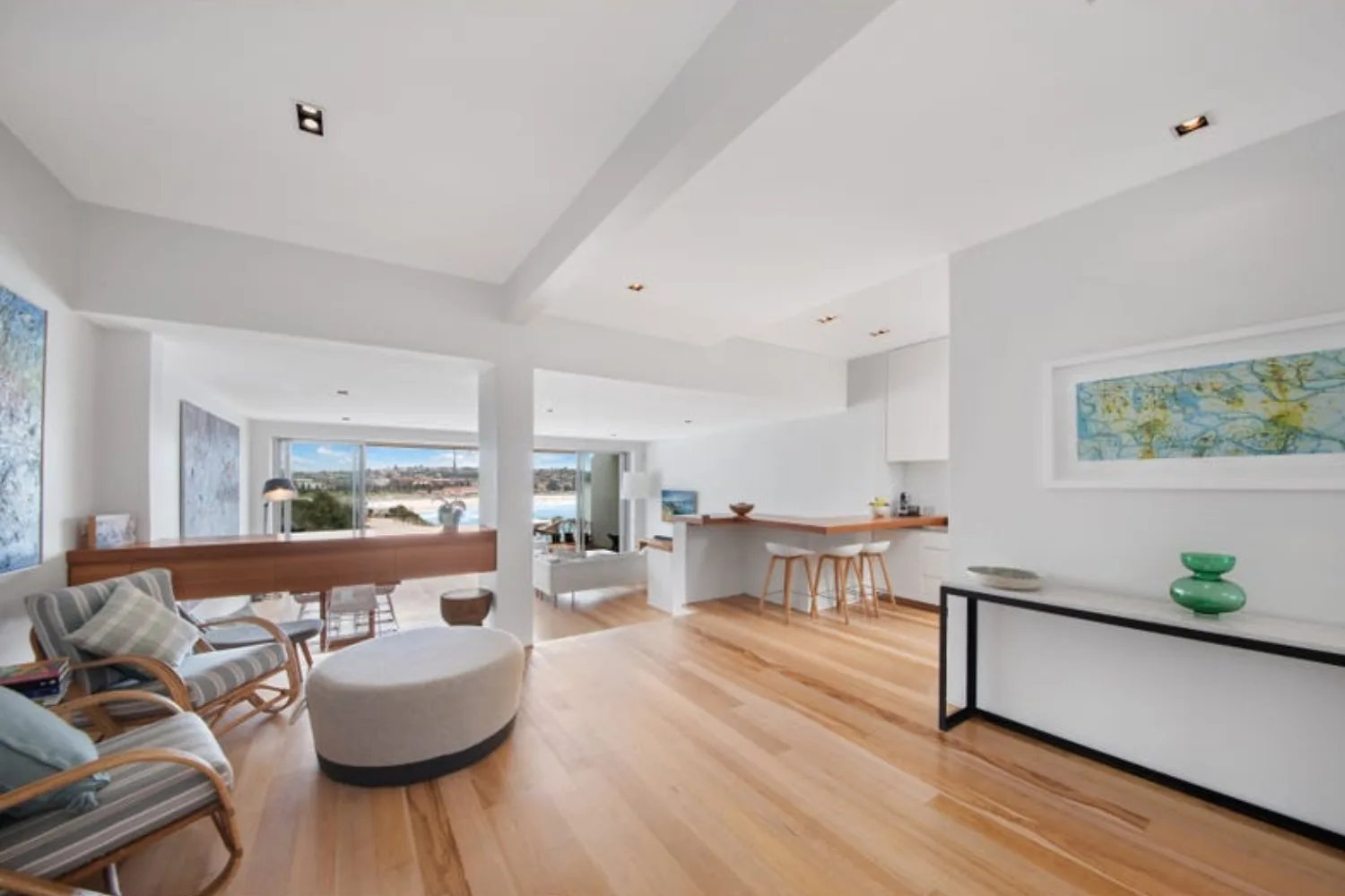 Simone Zimmermann $30m Bondi home living area