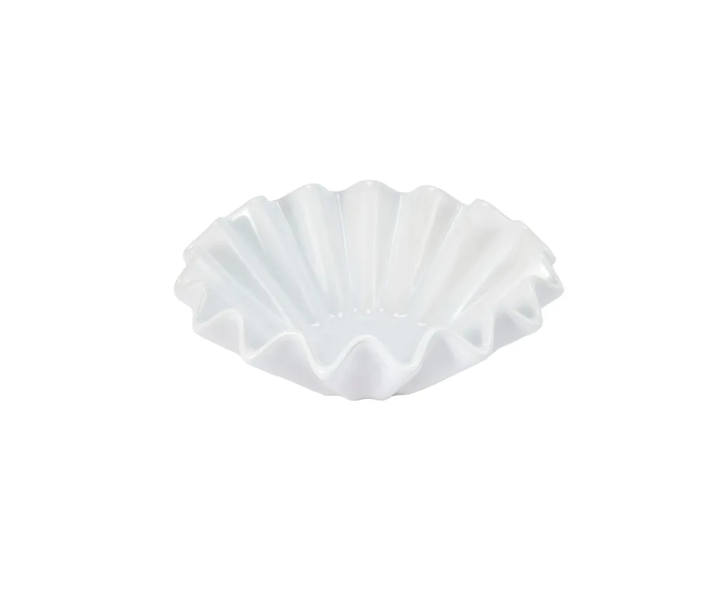 Pleated bowl.