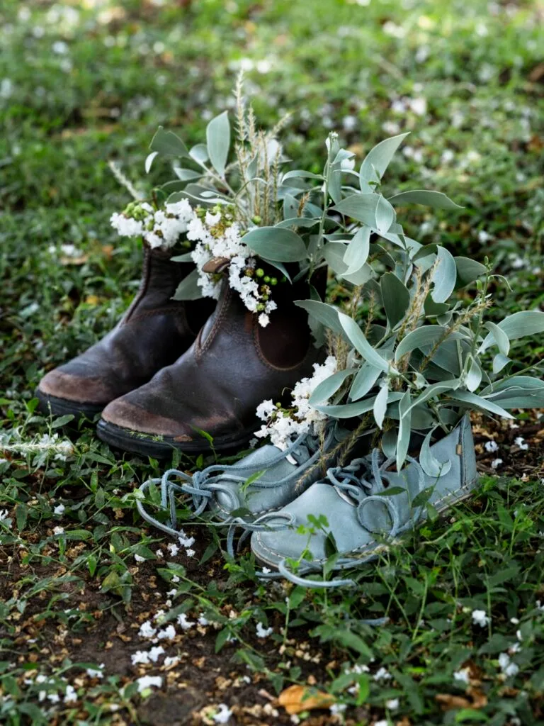 Easter Egg Hunt Shoes With Leaves And Flowers