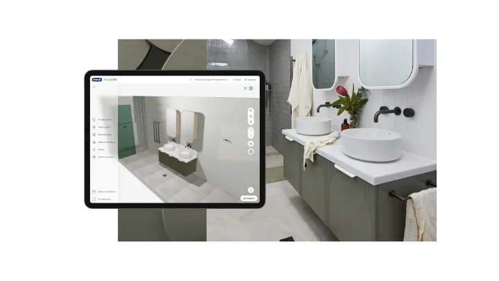 Reece 3D bathroom planner