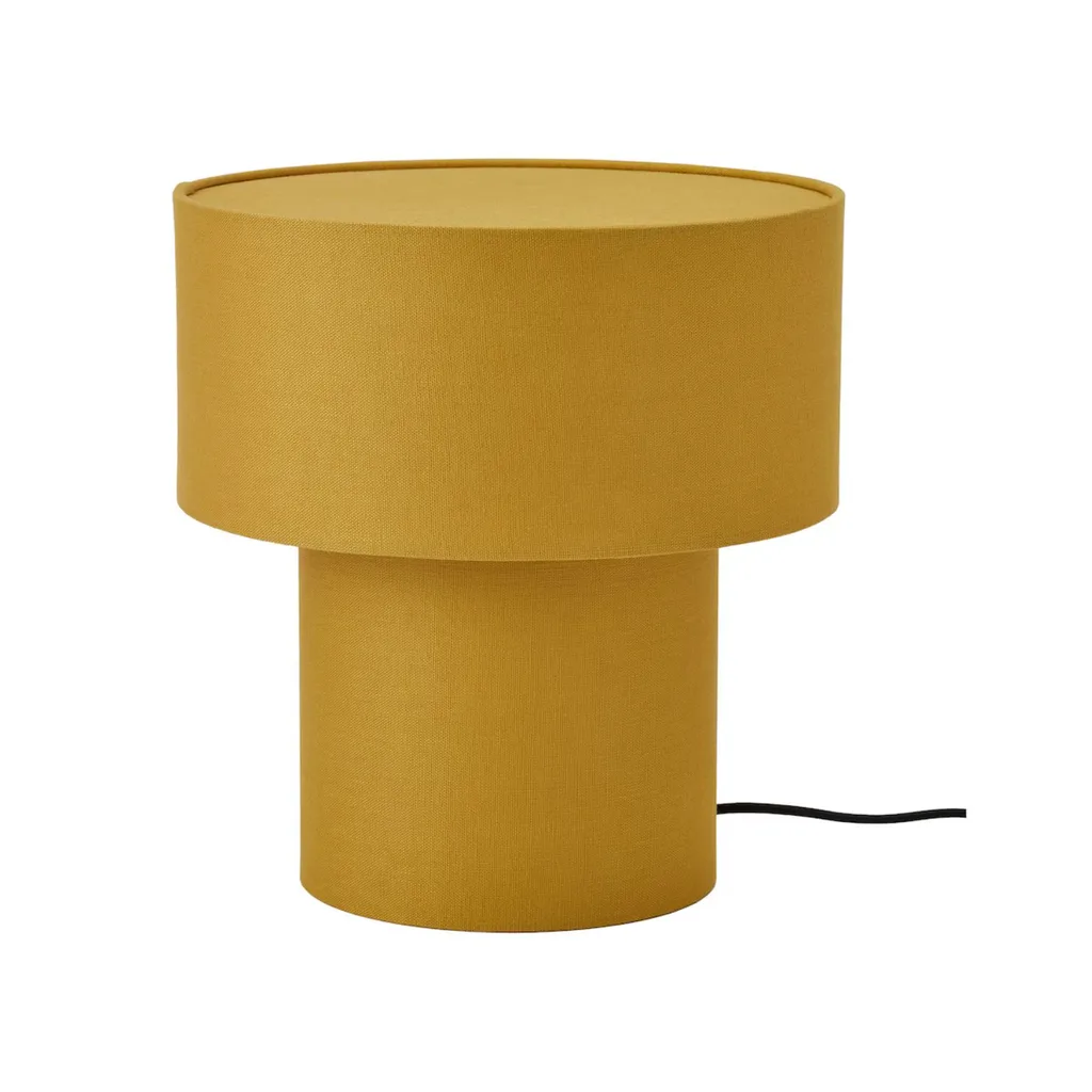 Ikea's mustard coloured lamp.
