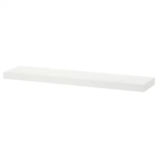 ‘Lack’ wall shelf in White 110x26cm