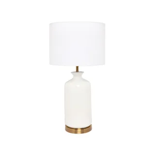 Camille lamp in White, Cafe Lighting and Living