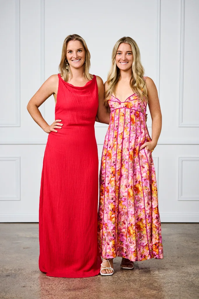 Taelar and Elle from season 1 of Channel 7 TV show Dream Home