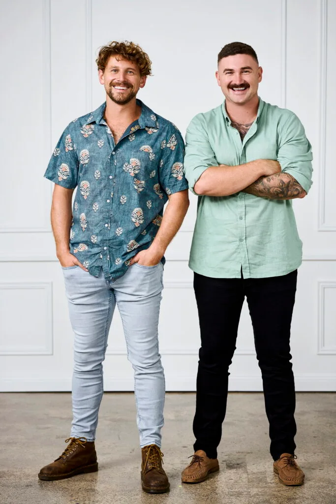 Rhys and Liam from season 1 of Channel 7 TV show Dream Home