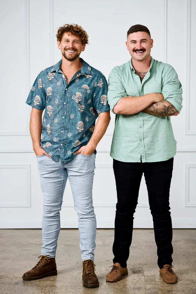 Rhys and Liam from season 1 of Channel 7 TV show Dream Home