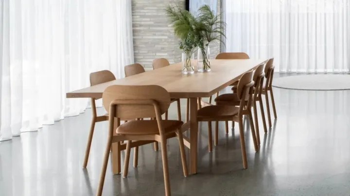 modern dining table