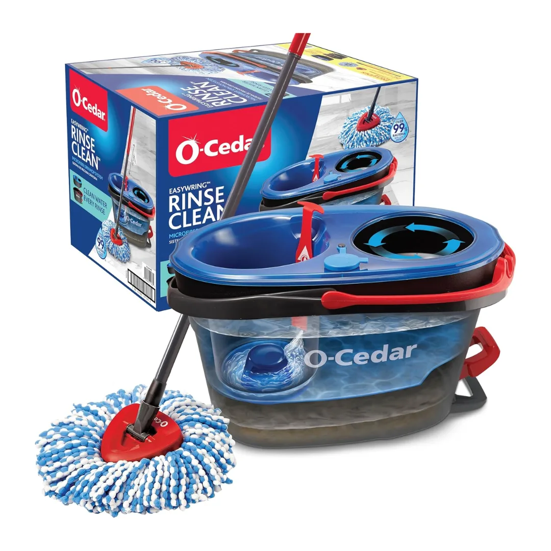 O-Cedar EasyWring Rinse Clean Spin Mop