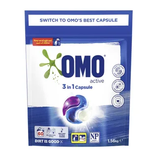 Omo Triple Laundry Capsules 60 pack, Big W