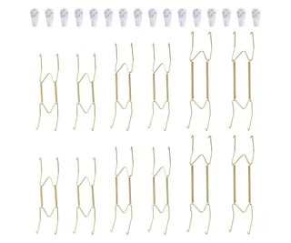 Wall plate hangers with wall hooks (12-pack), Amazon