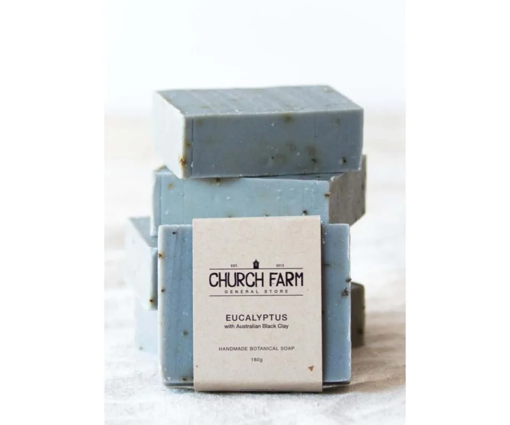 Church Farm General Store Eucalyptus with Australian black clay soap