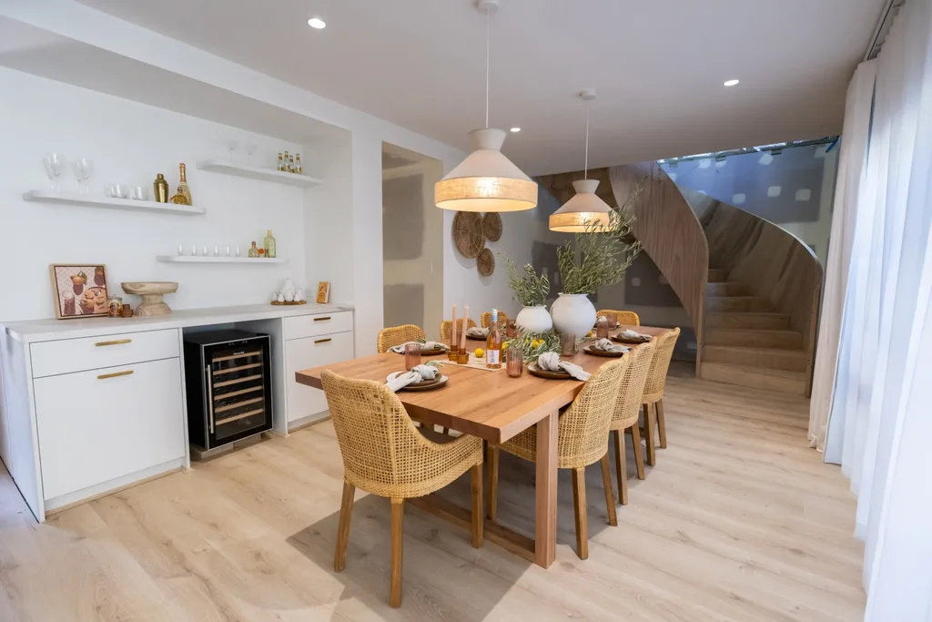 Dream Home's Lara and Peter's Belrose Dining Room