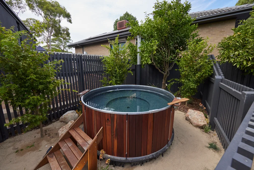 Taeler and Elle's Dream Home landscaping spa
