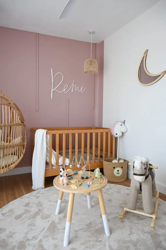 Rhys and Liam's Deception Bay Dream Home nursery by Brad and Mel