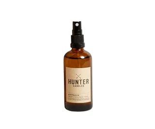 The Haze atmospheric mist spray, Hunter Candles