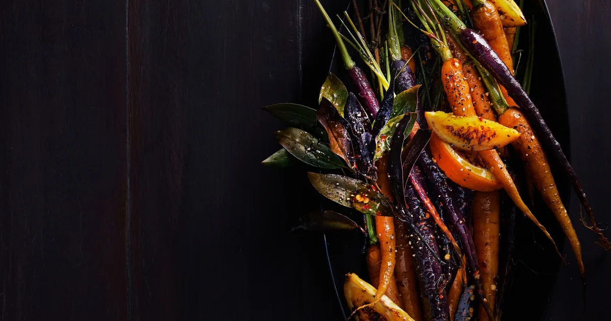 Gin and Orange Roasted Carrots Recipe | Home Beautiful