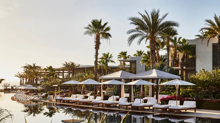 Pool-side at Chileno Bay Resort & Residences.