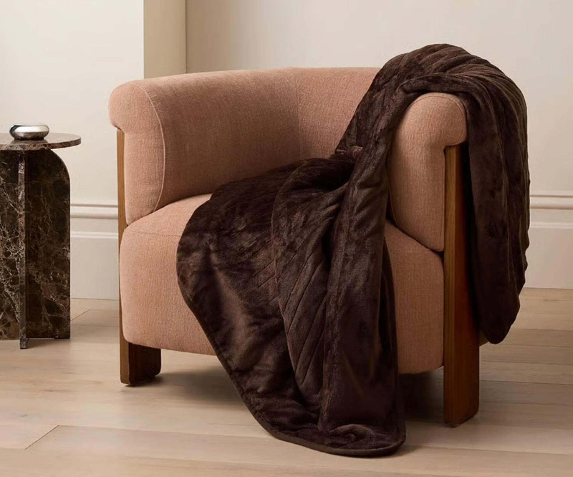 Deluxe heated sofa faux fur blanket Best electric throw blankets Australia 2026