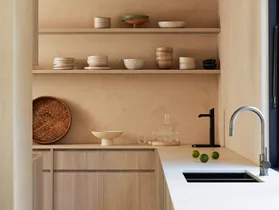 Your kitchen should be messy: Why we love open shelves