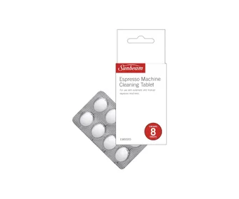 sunbeam espresso machine cleaning tablet