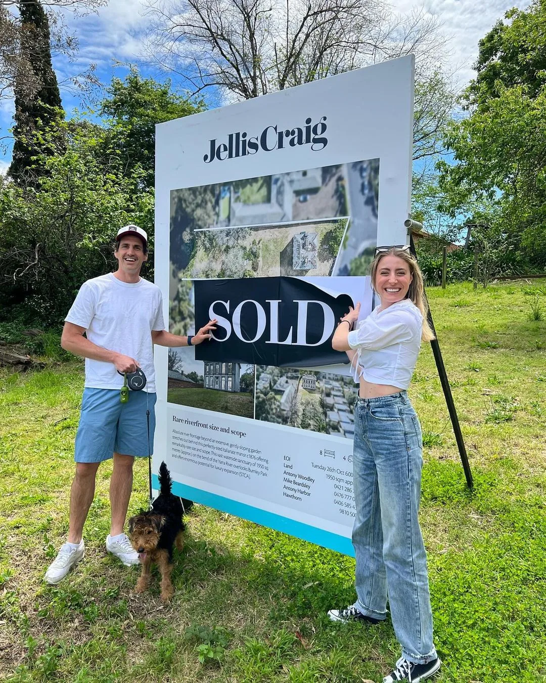 Andy Lee and Rebecca Harding bought a historic mansion to renovate. 