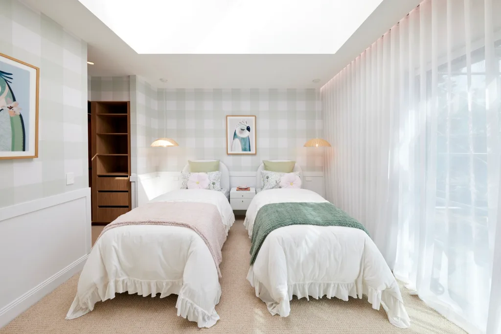 Jesse and Paige's The Block 2024 kids bedroom