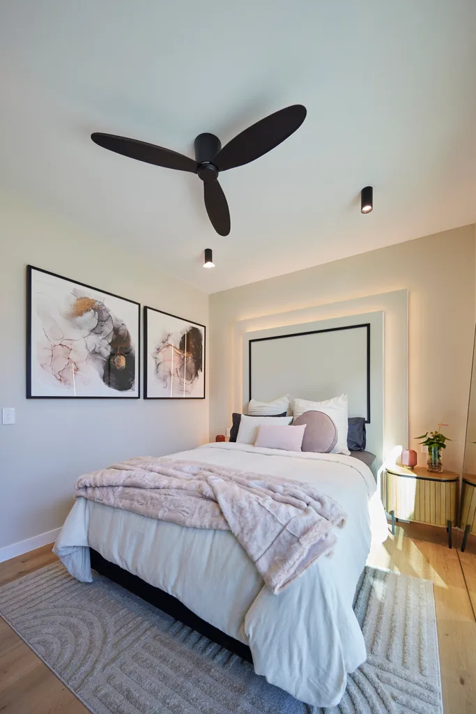 Kylie and Brad's The Block 2024 bedroom reveal