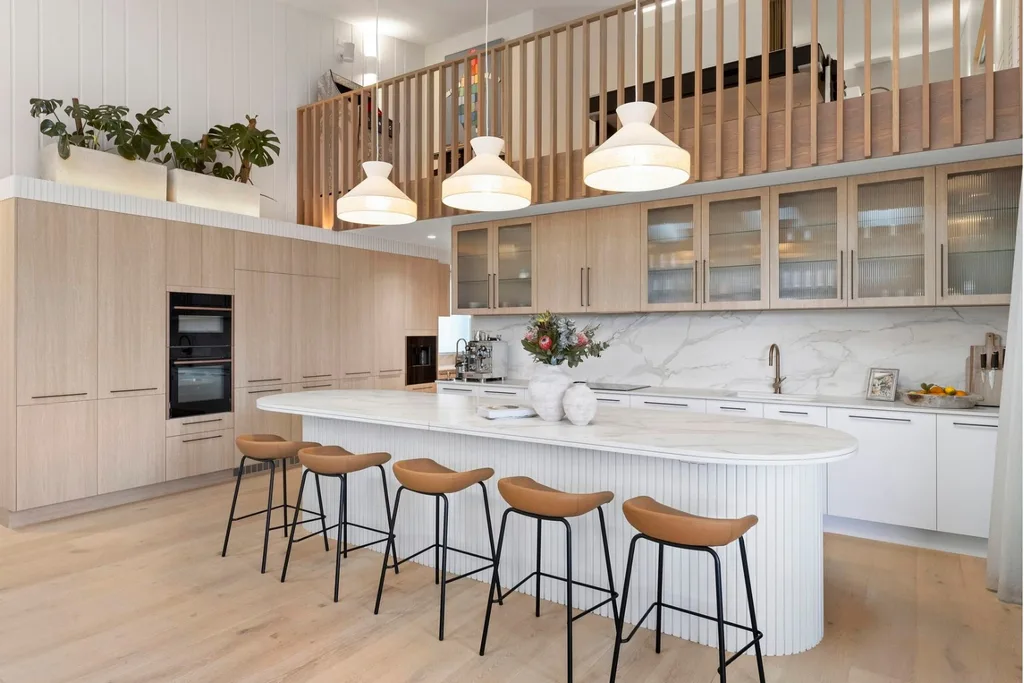 Ricky and Haydn's kitchen The Block 2024