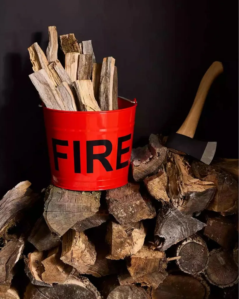 Diane Keaton's fire bucket.